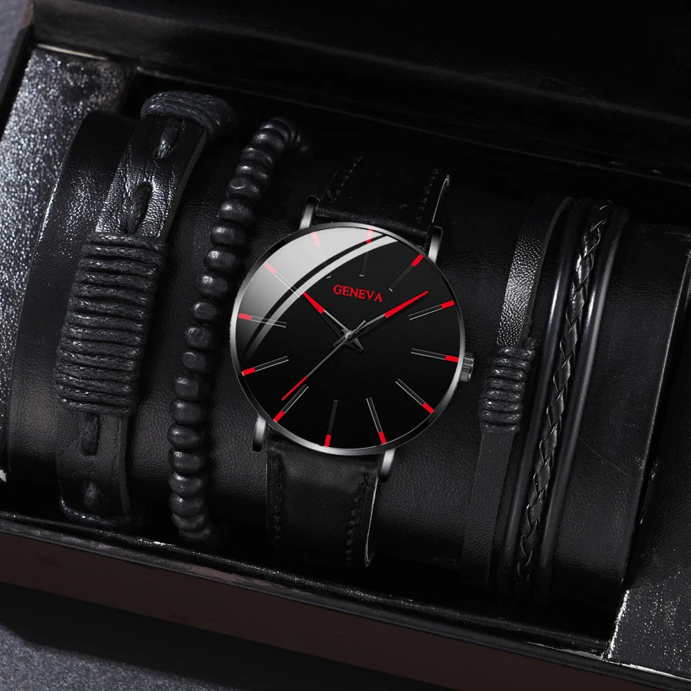 Herrenuhrset mit Armbänder