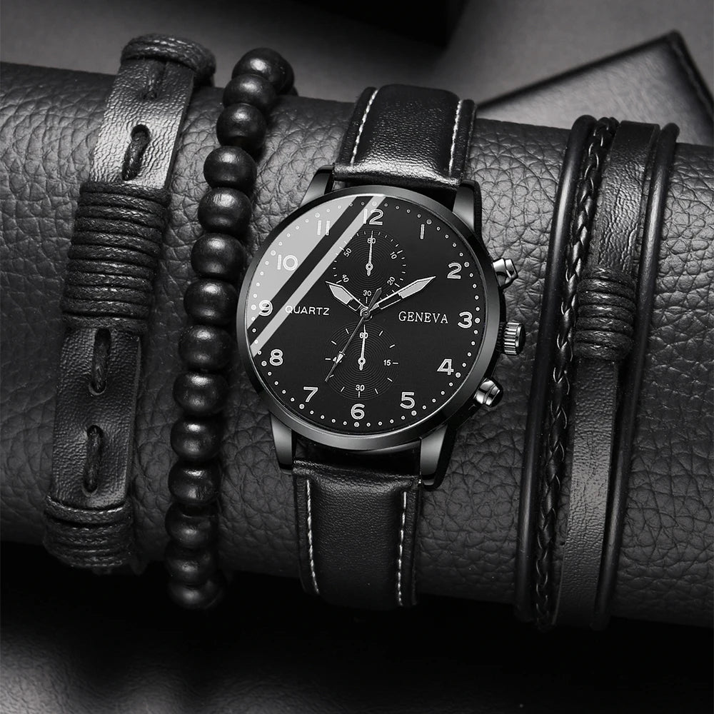 Herrenuhrset mit Armbänder