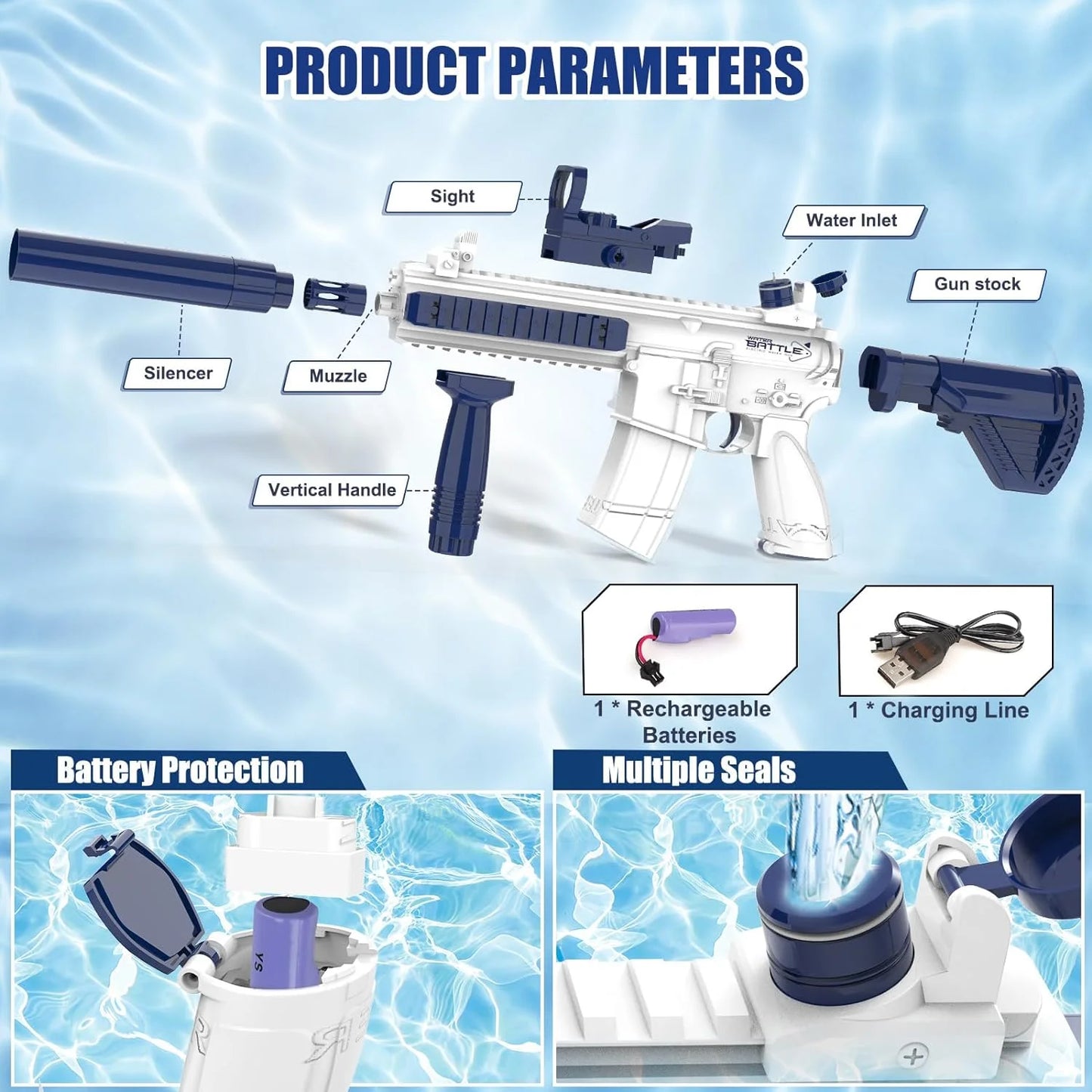 Elektrische Wasserpistole