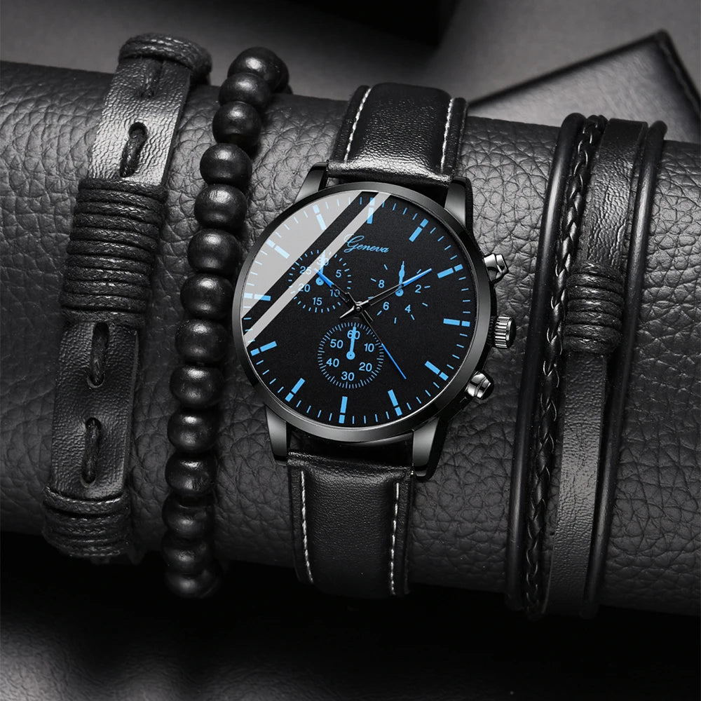 Herrenuhrset mit Armbänder