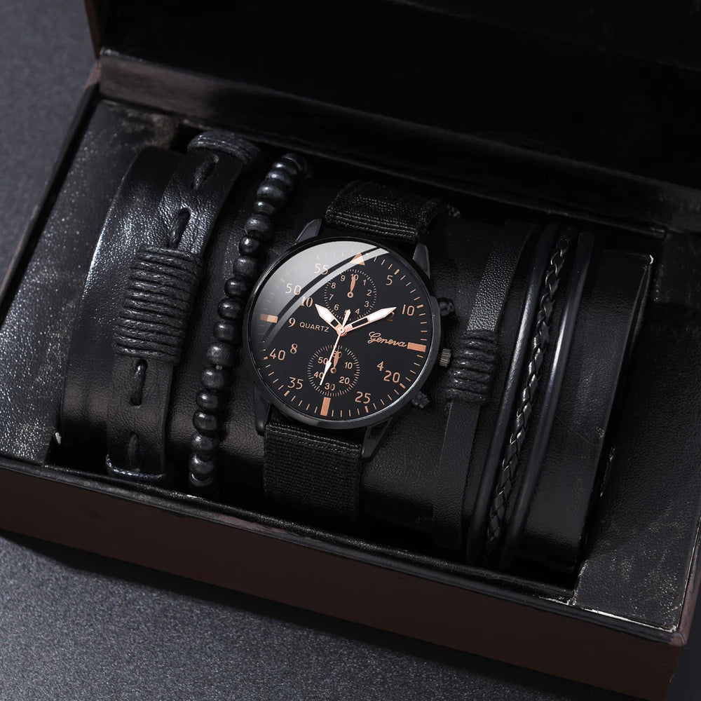 Herrenuhrset mit Armbänder