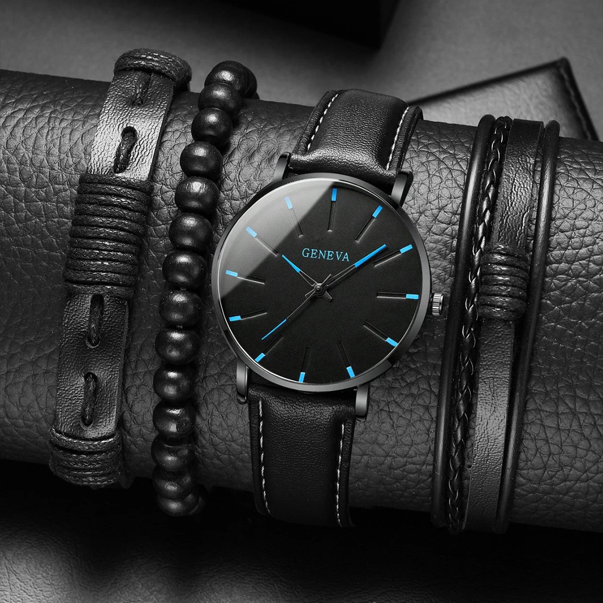 Herrenuhrset mit Armbänder