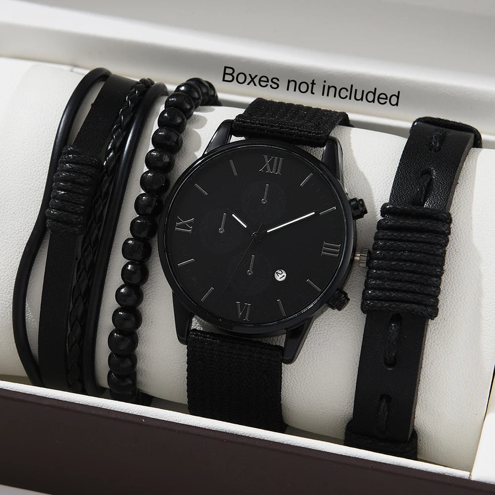 Herrenuhrset mit Armbänder