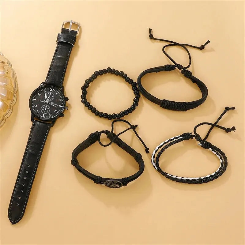 Herrenuhrset mit Armbänder