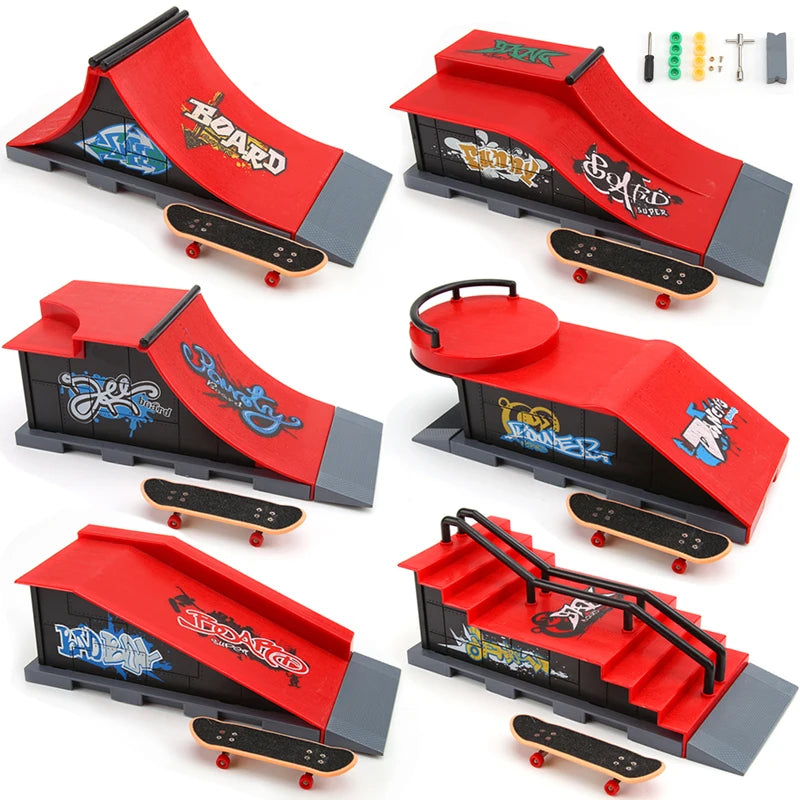 Finger Skateboard Set