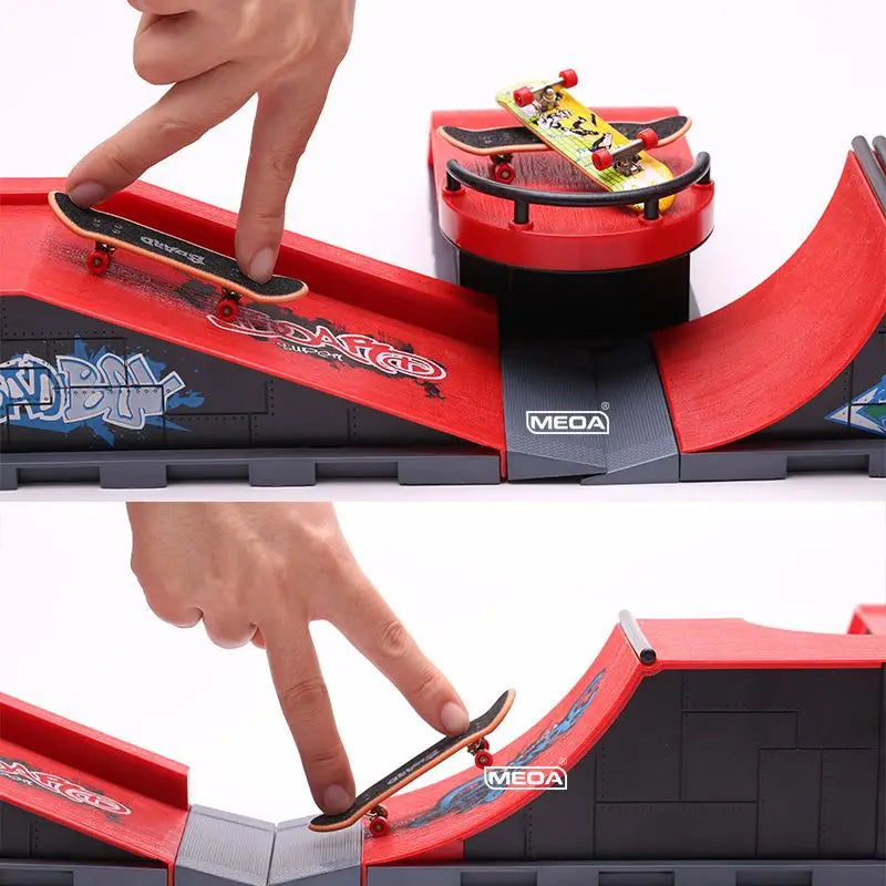 Finger Skateboard Set